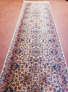 3 x 12 Karastan Rug Runner Wool Vintage Karastan Carpet Hallway Rug 12ft Long Runner Kitchen Runner - Jewel Rugs