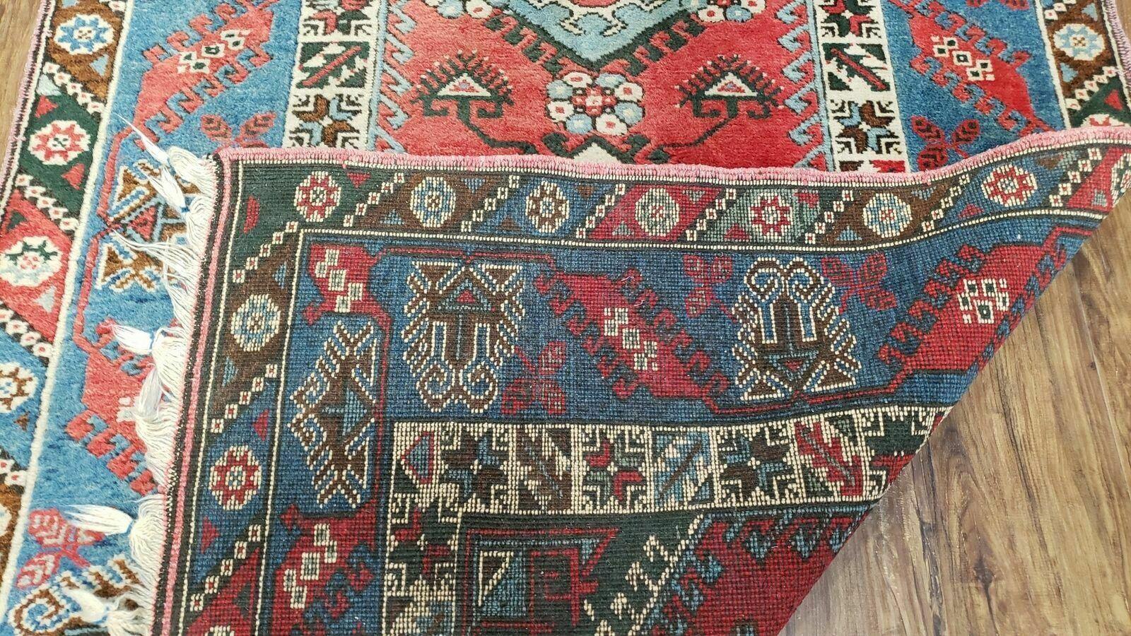 4' X 6' Handmade Turkish Super Kazak Shirvan Wool Rug Colorful - Jewel Rugs