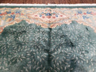 8' X 10' Antique Handmade Art Deco Nichols Peking Chinese Rug Carpet Teal Nice - Jewel Rugs