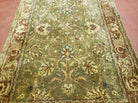 4' X 6' Vintage Handmade India Jaipur Wool Rug Veg Dyes Nice - Jewel Rugs