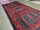 5' X 9' Antique Handmade Afghan Geometric Oriental Wool Rug Birds # 476 - Jewel Rugs