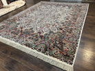 8.8 x 10.6 Karastan Rug Floral Kirman #742, Wool Karastan Carpet, Vintage Karastan Rugs, Original 700 Series, Discontinued, Oriental Rug - Jewel Rugs