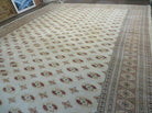 11' X 15' Vintage Hand Made Fine Bokhara Turkoman Yamud Pakistan Wool Rug Nice - Jewel Rugs