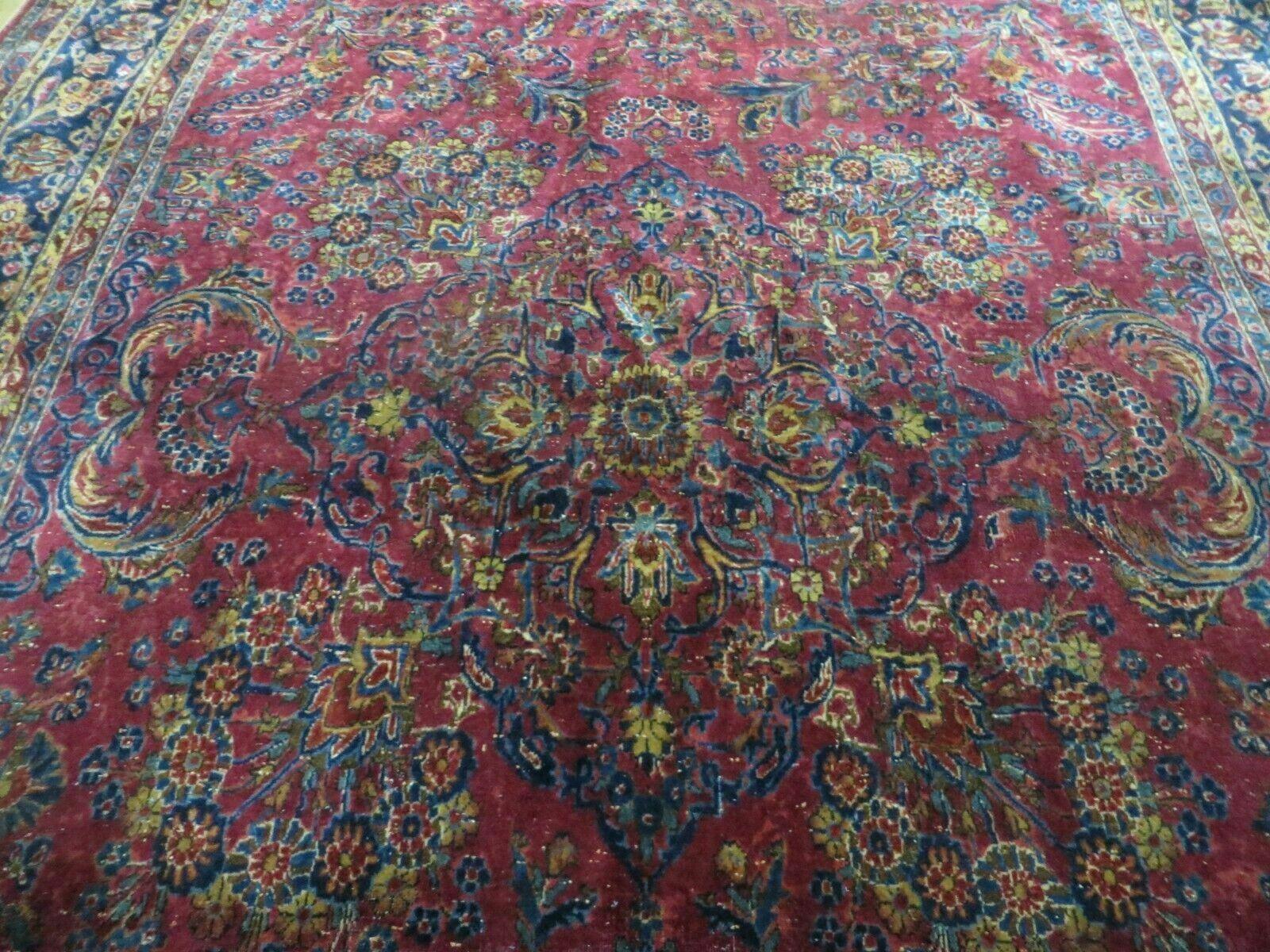 7' X 10' Antique Indian Manchester Wool Gandehar Hand Made Rug Nice - Jewel Rugs