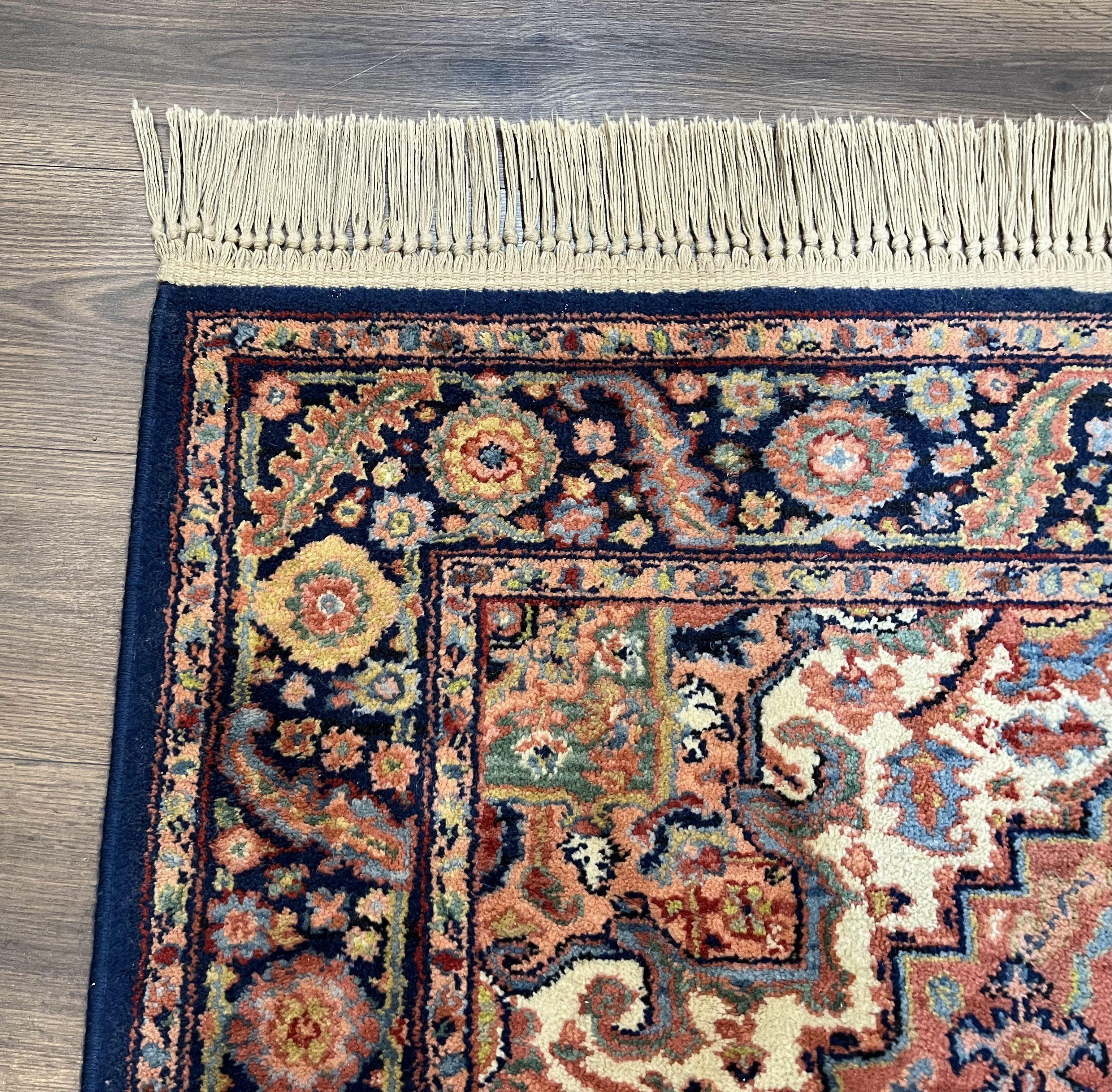 4x6 Karastan Heriz Rug #726, Vintage Karastan Wool Carpet, Hard to Find, Discontinued Original 700 Series, Heriz Serapi Area Rug, Medallion - Jewel Rugs