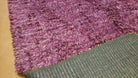 6' 9" x 9' 3" European Shag Rug Purple Rya Style Carpet Nice 6x9 Area Rug 7 x 9 Home Office Area Rug Living Room Rug Playroom Rug - Jewel Rugs