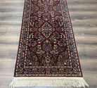 Karastan Runner Rug, Karastan Sarouk #785, Original Collection, 700 Series, 2.10 x 12 ft Runner, 3x12 Runner, Wool Karastan Rug, Rare, Red - Jewel Rugs