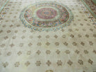 10' X 14' Vintage Handmade Chinese Aubusson Wool Rug Decorative - Jewel Rugs