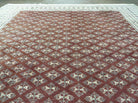 9' X 12' Vintage Handmade Fine Bokhara Turkoman Yamud Pakistan Wool Rug Nice - Jewel Rugs