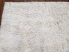 Safavieh Shag Rug 5x8, Pearl White Color, Isaac Mizrachi Shag Collection 5x7 Carpet, High Pile Soft Fluffly Bedroom Rug, Living Room Rug - Jewel Rugs