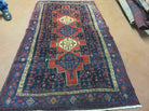 4' X 7' Antique Handmade Turkish Wool Rug Nice # 638 - Jewel Rugs