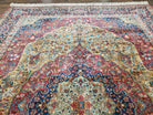 Karastan Rug 8.8 x 12 Medallion Kirman #700/718, Original Karastan Collection 700 Series, Discontinued Karastan Carpet Vintage Wool Karastan - Jewel Rugs