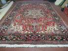 7' X 10' Vintage Handmade India Oriental Floral Hand Knotted Wool Rug Nice - Jewel Rugs