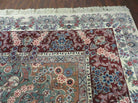 10' X 14' Finely Woven Handmade Chinese Oriental Carpet with Persian Tabriz Design Wool Rug With Silk Accents - Jewel Rugs