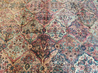 8' 8" X 12' Karastan Multicolor Panel Kirman # 717 Wool Rug American Beauty - Jewel Rugs