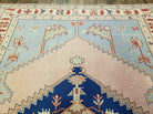 6' X 9' Vintage Handmade Chinese Needlepoint Wool Rug Flat Weave - Jewel Rugs