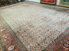 11' X 18' One-of-a-Kind Pakistan Hand-Knotted Wool Rug IVORY Nice Handmade - Jewel Rugs