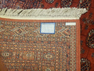 8.8 x 12 Karastan Bokhara Rug, Wool Area Carpet #722, Authentic Karastan, Turkoman Bukhara, Living Room Rug, 9x12 Vintage Karastan Rug Nice - Jewel Rugs