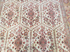 5' 9" X 9' Karastan American Made Wool Rug Marble Agra Pattern # 725 Rare Nice - Jewel Rugs