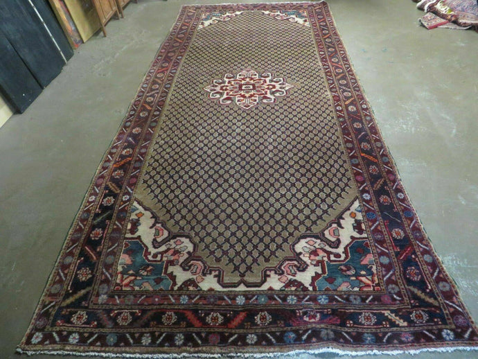 5' X 12' Antique Handmade Turkish Wool Corridor Rug Camel Hair Color Traditional and Bohemian Home Décor - Jewel Rugs