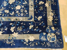 8' X 10' Antique Hand Made Art Deco Nichols Peking Chinese Rug Carpet Blue Nice - Jewel Rugs