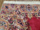 Vintage Karastan Red Kirman Rug #762, Original 700 Series, 8.8 x 12 Karastan Carpets, Discontinued Karastan Rug, Karastan Wool Area Rug - Jewel Rugs