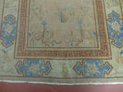 3' X 6' Vintage Handmade Chinese Art Deco Nichols Wool Rug Carpet Distressed - Jewel Rugs