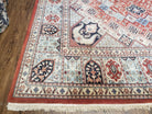 8 x11 Top Quality Veg Dye Turkish Carpet Decorative Handmade Geometric Area Rug - Jewel Rugs