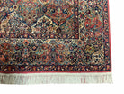 8' 8" X 10' 6" Karastan Multicolor Panel Kirman # 717 Wool Rug American Beauty - Jewel Rugs