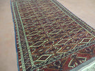 4' X 8' Antique Handmade Russian Bokhara Turkoman Yamud Wool Rug Carpet Nice - Jewel Rugs