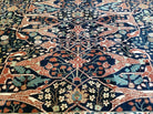 12' X 15' Vintage Finely Woven Handmade Indian Allover Design Wool Rug Palace size Nice - Jewel Rugs