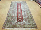 4' X 8' Antique Handmade Turkish Melas Oushak Wool Rug - Jewel Rugs