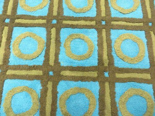 4' X 6' Vintage 1960 English England Rya Shag Ege Rug Mid-Century Modern Blue - Jewel Rugs