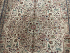 8.8 x 10 Karastan Tabriz Medallion Rug #900-909, Karastan Samovar Teawash Rug, Vintage Discontinued Karastan Wool Carpet, Living Room Rug - Jewel Rugs