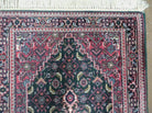 2'9" X 10' Vintage Handmade India Floral Oriental Wool Rug Vegetable Dyes Runner # 838 - Jewel Rugs