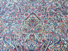 10' X 17' Antique Authentic Handmade Wool Rug Lavar Kirman - Jewel Rugs