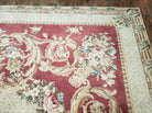 10' X 14' Vintage Chinese Handmade Wool Piled Rug French Aubusson Savonnerie - Jewel Rugs