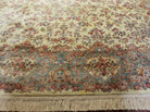 10' X 12' Karastan Ivory Kirman # 788 Wool Area Rug American Made Beauty - Jewel Rugs