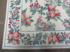 4' X 6' Handmade French Garden Aubusson Savonnerie Design Needlepoint Wool Rug - Jewel Rugs