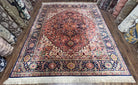 Karastan Heriz Rug 8'8" x 10'6", Vintage Karastan Wool Carpet Heriz Pattern #726 Hard to Find Original 700 Series Heriz Serapi Medallion Rug - Jewel Rugs