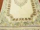 4' X 6' Vintage Handmade Indian Chinese Design Wool Rug Nice - Jewel Rugs