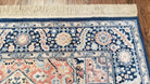 5' 9" X 9' Karastan Blue Heriz Serapi # 748 Wool Rug American Made Rare Nice - Jewel Rugs