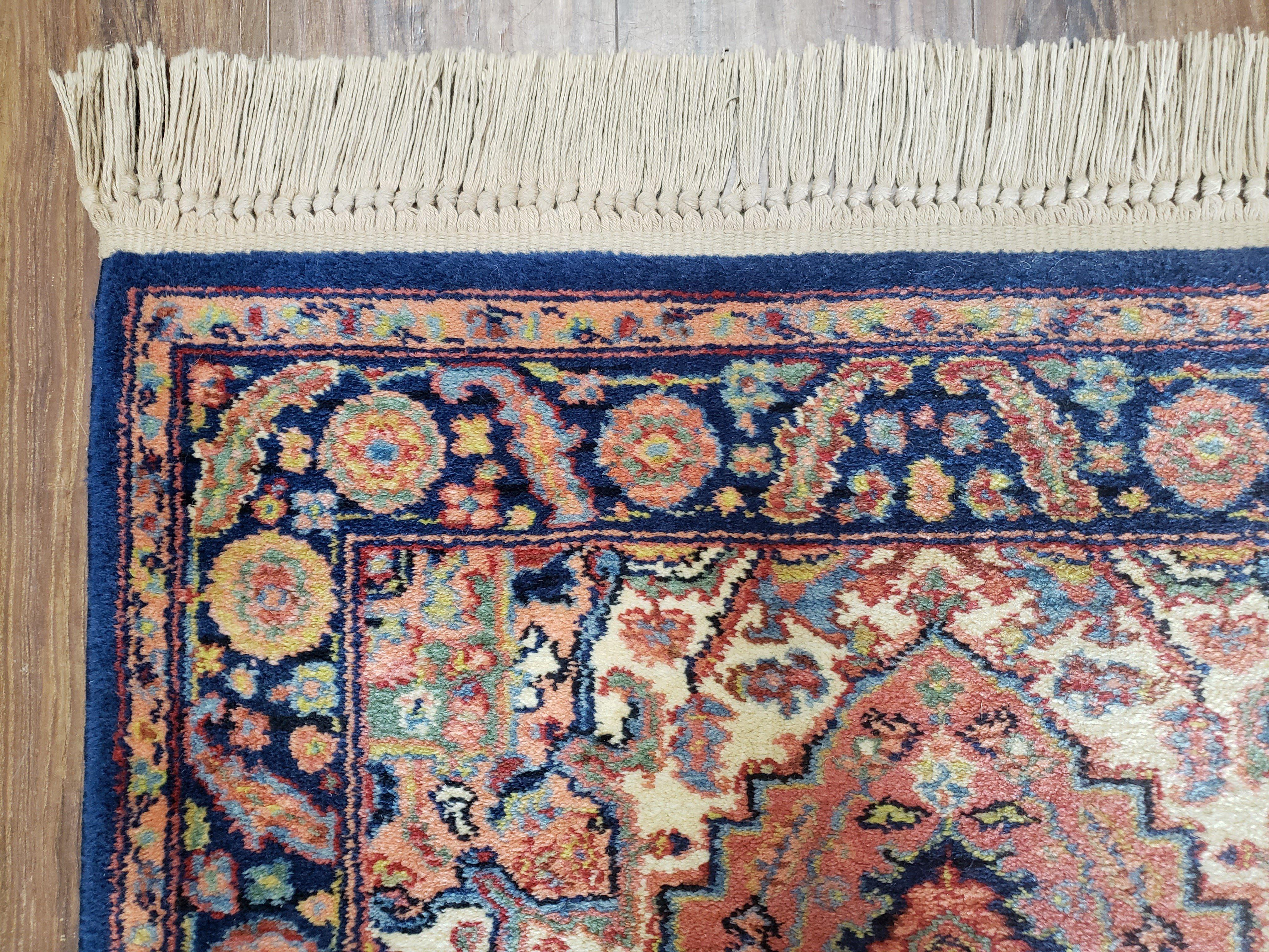 Small Karastan Rug 2.10 x 5, Karastan Heriz #726, Hard to Find Discontinued Original 700 Series, Wool Vintage Heriz Carpet 3x5, Medallion - Jewel Rugs