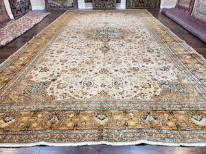 Remarkable Antique Persian Rug 10x19, Oversized Persian Carpet, Rare Palace Sized Oriental Top Quality Antique Rug, Extra Large Wool Rug - Jewel Rugs