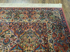 10' X 14' Karastan Multicolor Panel Kirman # 717 Wool Rug American Beauty - Jewel Rugs