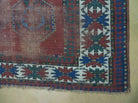 5' X 8' Antique Handmade Caucasian Kazak Shirvan Armanian Wool Rug Dated Nice - Jewel Rugs