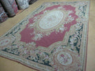 6' X 9' Handmade French Aubusson Savonnerie Needlepoint Wool Rug Nice - Jewel Rugs