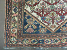 3' 3"X 10' Antique Handmade Caucasian Shirvan Wool Runner Rug Nice - Jewel Rugs