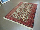 4' X 6' Handmade Finely Knotted Pakistan Turkoman Bokhara Wool Rug Nice - Jewel Rugs