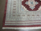 8' X 10' Vintage Handmade Bokhara Turkoman Pakistan Wool Rug Carpet Nice - Jewel Rugs